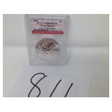 2016 GREAT BRITIAN YEAR OF THE MONKEY 1 OZ SILVER