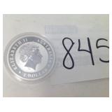 2016 AUSTRALIAN KOOKABURRA 1 OZ SILVER