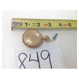 14K GOLD ELGIN 11 JEWEL POCKET WATCH