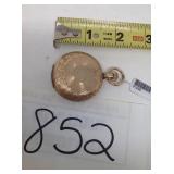 WALTHAM 14K GOLD FILLED 7 JEWEL HUNTER POCKET