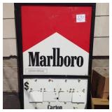 MARLBORO GAS STATION SIGN