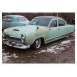 1952 KAISER MANHATTEN, 4 DR., MOD #K542 MINT GREEN
