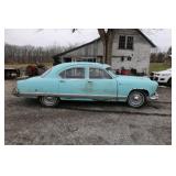 1954 KAISER MANHATTAN 4 DR., MOD #K522, BABY BLUE