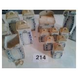 SET OF GERMANY CANISTERS...CRACKS & CHIPS