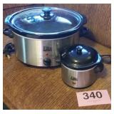 ELITE CUISINE 5 QT SLOW COOKER MST-500-D W/