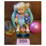 FISHER PRICE 2008 LITTLE MOMMY TALKING/LAUGHING