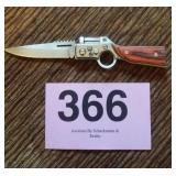 USA SUPER KNIFE FOLDING LOCKBACK RIFLE DESIGN