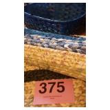 DECORATIVE BASKET & NEWLY HANDCRAFTED 18" X 32"