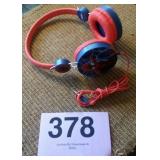 SPIDERMAN HEADPHONES, TESTED & WORKING