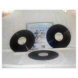BEATLES YESTERDAY 3 LP RADIO SHOW