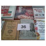 MISC COOK BOOKS, SONG BOOK 1915, ETC