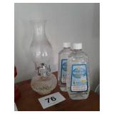 OIL LAMP WITH LAMP OIL