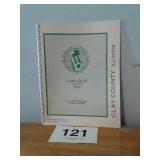 1976 CLAY COUNTY ILLINIOS PLAT BOOK