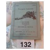 1839 1939 TEUTOPOLIS CENTENNIAL SOUVENIR PROGRAM