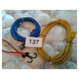 EXTENSION CORDS, BUNGEE STRAP
