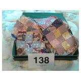 QUILT BLOCKS,  MISC ITEMS