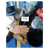 HATS, SHORTS, GLOVES, ROBE