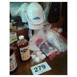 ICE SHAVER, LEMON FLAVORED DESSERT MIX, NECTAR