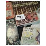 VINTAGE BOARD GAMES, DRUMMERS WAGON, BOOKS