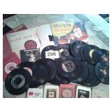 LOT OF RECORDS & 8 TRACKS