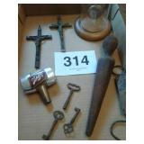 ANTIQUE ITEMS, ETC