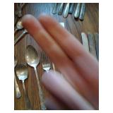 STRATFORD PLATE SPECIAL 12 DWT. SILVERWARE, ETC