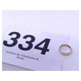 14K WEDDING BAND 1.4 DWT
