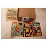 3) OLD 10 CENT COMIC BOOKS