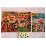 3 OLD CLASSICS ILLUSTRATED 10 & 15 CENT