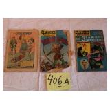 3 OLD CLASSICS ILLUSTRATED