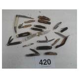 POCKET KNIVES, CASE,ETC