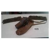 MILITARY GAS MASK, MILITARY AMMO BELT