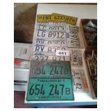 LICENSE PLATES