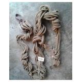 LARGE ROPE BLOCK AND TACKLE