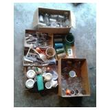 GLASSWARE SILVERWARE ETC.