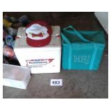 COOLERS WITH HUGGIES AND HAT