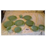 Fire King Jadeite Glassware