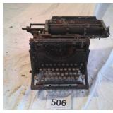 Vintage typewriter