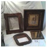 Civil War era pictures picture frames mirror