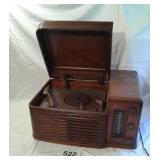 1930 Philco would cabinet radio slash record