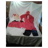 old Santa Claus suit