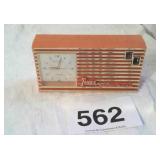 Tone X solid state clock radio retro