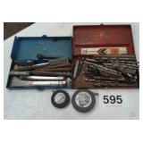 DRILL BITS, TAPE MEASURES, ETC