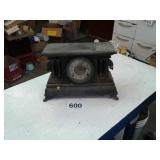 VINTAGE MANTLE CLOCK-MISSING BACK LEGS