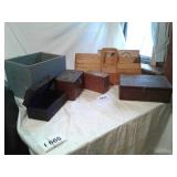 OLD WOOD BOXES