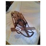 CHILDS EARLY WOOD SLED