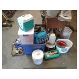 TOTES, COOLER, BUCKET, ETC