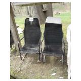 2 PATIO CHAIRS
