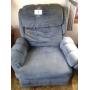 BLUE ROCKER RECLINER