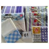 VINTAGE NEW SHEETS, FULL, 1 CURTAIN